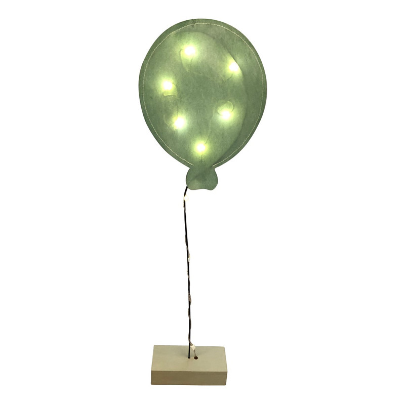Dekorační LED balón mint