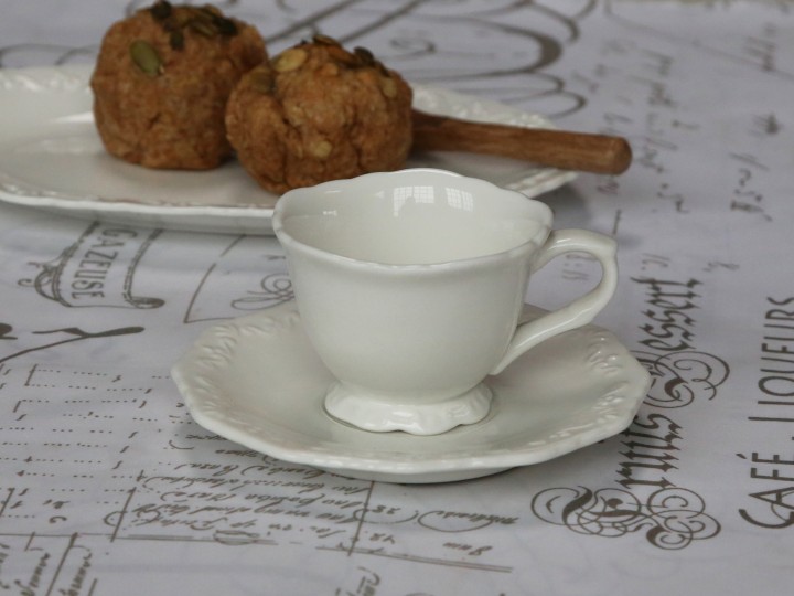 Porcelánový šálek s podšálkem Espresso Provence